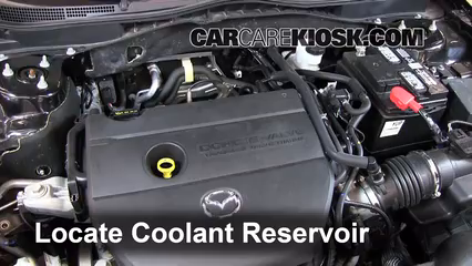 2012 Mazda 6 i 2.5L 4 Cyl. Coolant (Antifreeze) Add Coolant